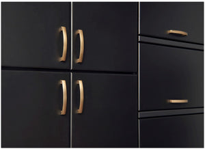 Jeffrey Alexander 549-96SBZ 96 mm Center-to-Center Satin Bronze Merrick Cabinet Pull