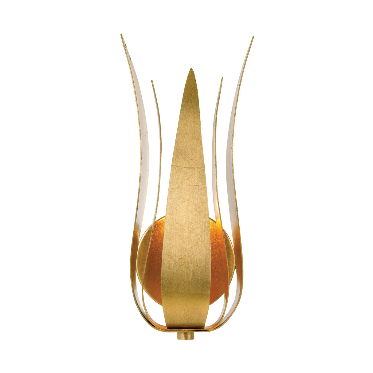 Broche 1 Light Antique Gold Sconce 511-GA