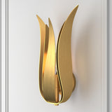 Broche 1 Light Antique Gold Sconce 511-GA