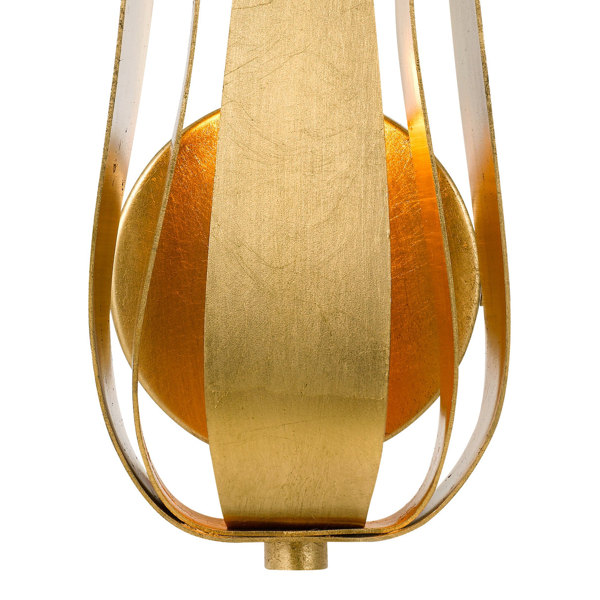 Broche 1 Light Antique Gold Sconce 511-GA