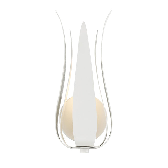 Broche 1 Light Matte White Sconce 511-MT