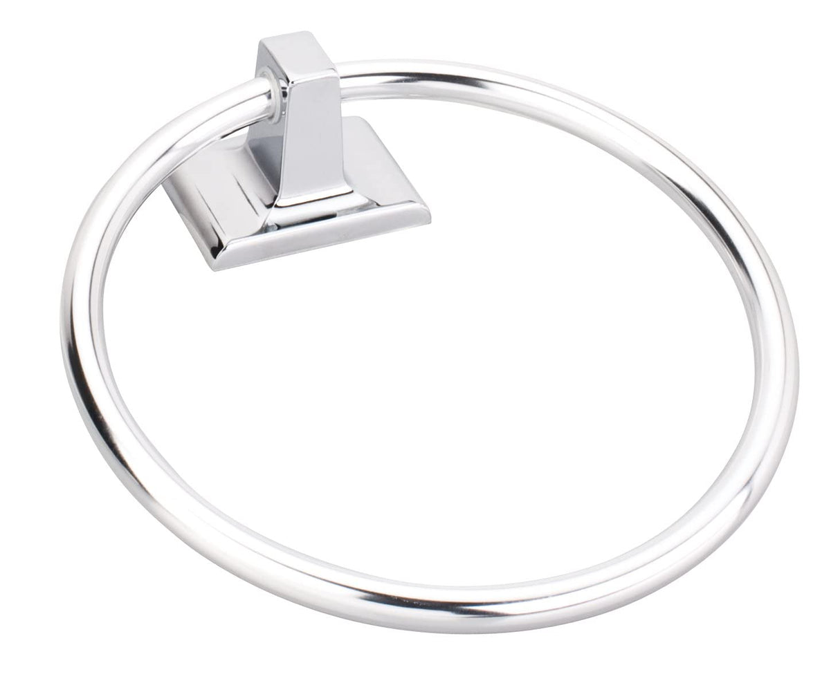 Elements BHE1-06PC-R Bridgeport Polished Chrome Towel Ring - Retail Packaged