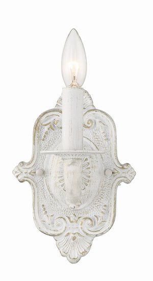 Paris Market 1 Light Antique White Sconce 5111-AW