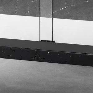 Essence 60'' * 76'' Framed Shower Door (Matte Black)