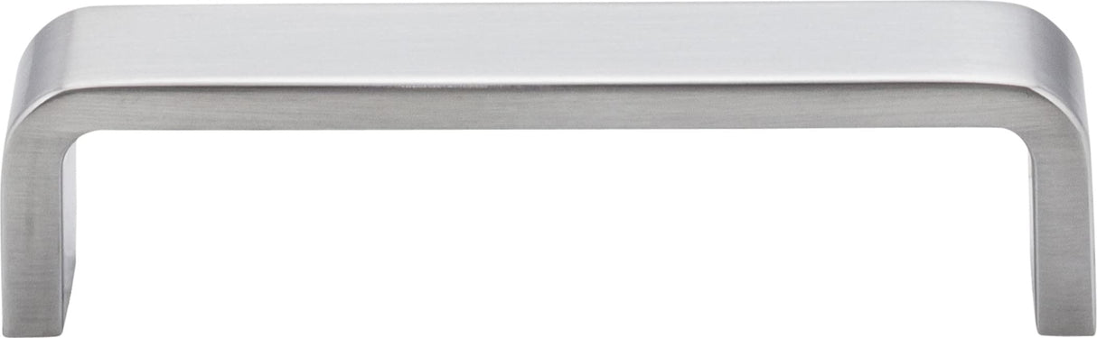 Elements 193-4BC 4" Center-to-Center Brushed Chrome Square Asher Cabinet Pull