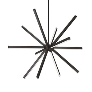 Kuzco CH14348-BG SIRIUS 48" CH Brushed Gold 120V TRIAC/ELV LED 3000K 90CRI 48W