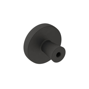 Amerock Cabinet Knob Matte Black 1-3/8 inch (35 mm) Diameter Destine 1 Pack Drawer Knob Cabinet Hardware