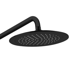PULSE ShowerSpas 1089-MB Lanai Shower System, 8" Rain Showerhead, 5-Function Hand Shower, 3 Body Spray Jets, Adjustable Slide Bar, Matte Black