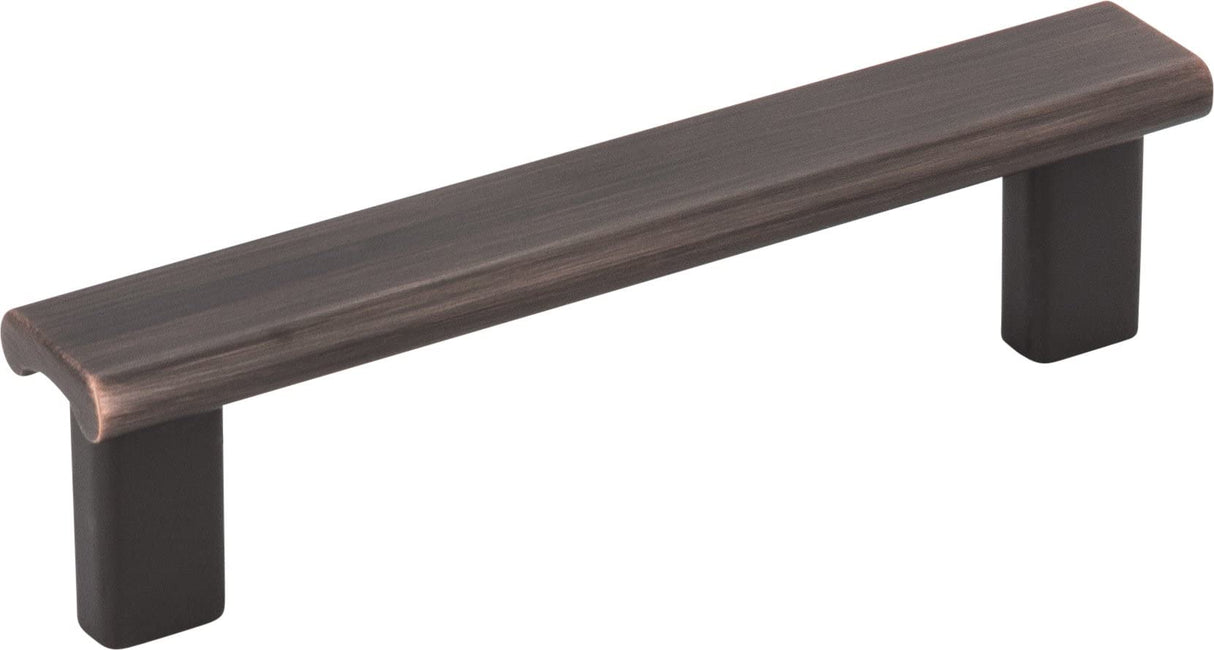 Elements 183-96PC 96 mm Center-to-Center Polished Chrome Square Park Cabinet Pull