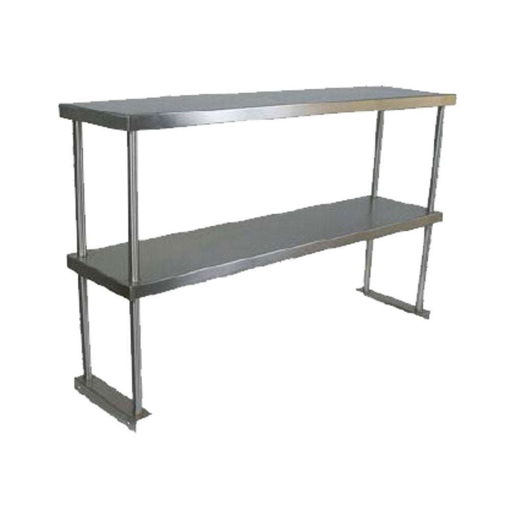 John Boos OS-ED-1236 Table Mounted Double Overshelf 36"W x 12"D