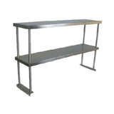 John Boos OS-ED-1236 Table Mounted Double Overshelf 36"W x 12"D
