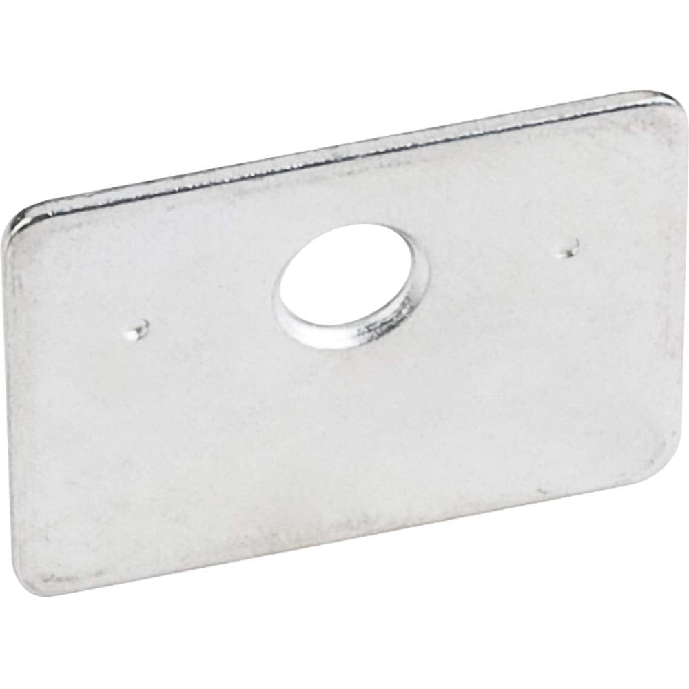 Hardware Resources 506S1 Zinc Finish Strike Plate for Magnetic Catches