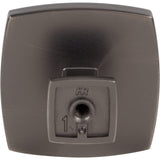 Jeffrey Alexander 141L-BNBDL 1-3/4" Overall Length Brushed Pewter Square Renzo Cabinet Knob