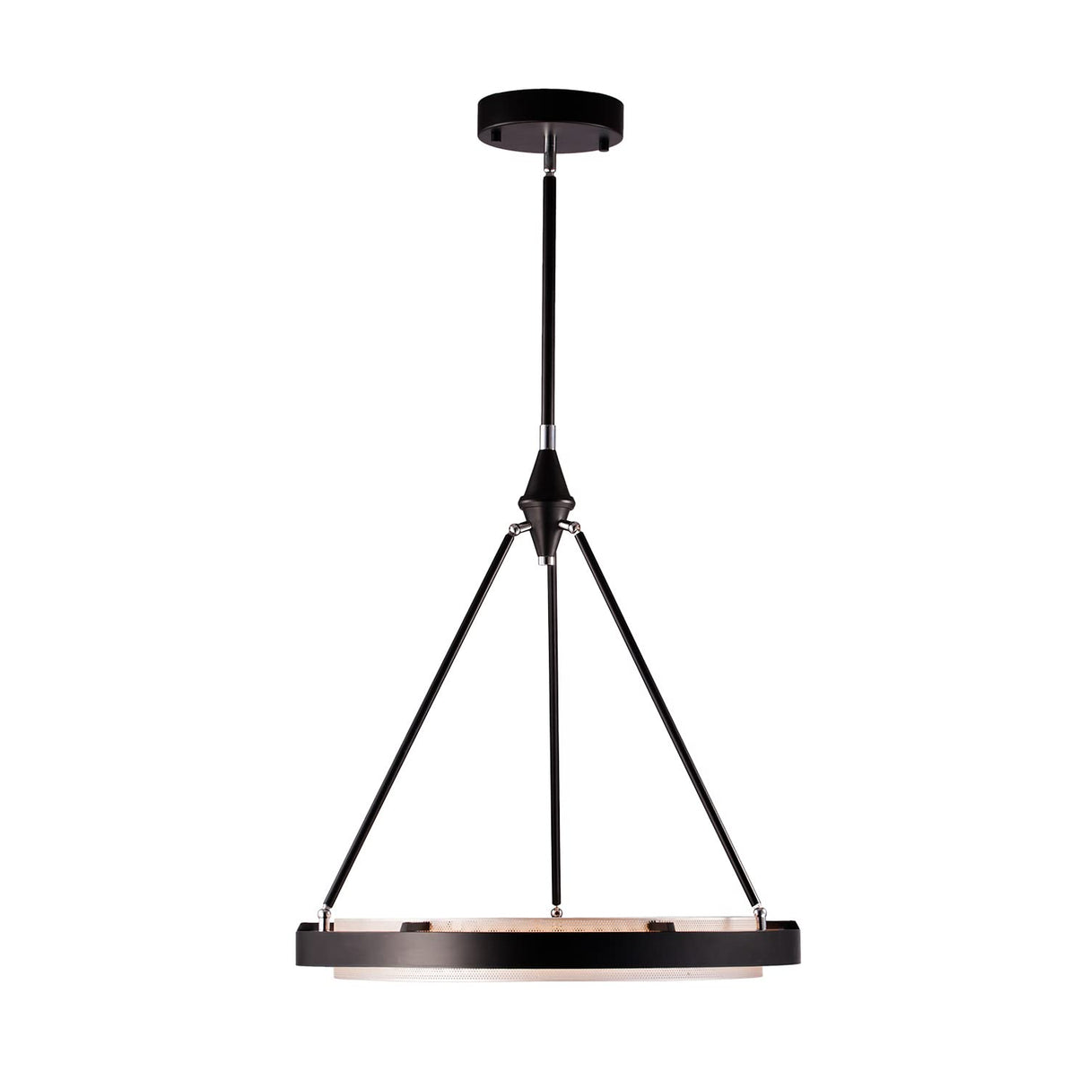 Alora PD302724CBSS DUO PENDANT LED CLASSIC BLACK SILVER SHIMMER