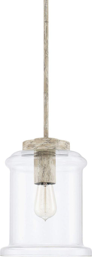 Capital Lighting 329511MS Kayla 1 Light Pendant Mystic Sand