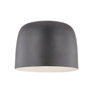 Kuzco FM44912-BK/WH CAYNE 12" FM BLACK/WHITE  16W LED 90 3000K AC LED