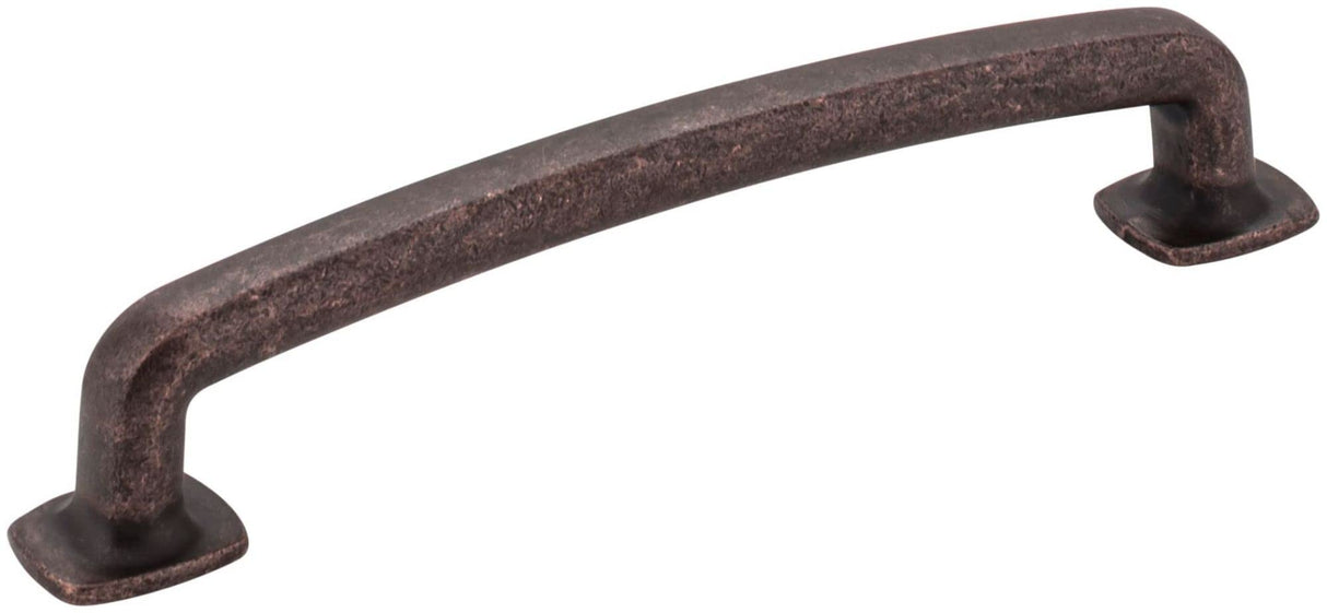 Jeffrey Alexander MO6373-128DMAC 128 mm Center-to-Center Distressed Oil Rubbed Bronze Belcastel 1 Cabinet Pull