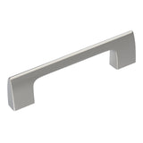 Amerock Cabinet Pull Polished Chrome 3-3/4 inch (96 mm) Center-to-Center Riva 1 Pack Drawer Pull Drawer Handle Cabinet Hardware