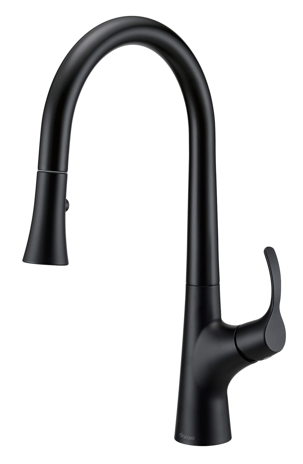 Gerber D454422BS Satin Black Antioch Single Handle Pull-down Kitchen Faucet