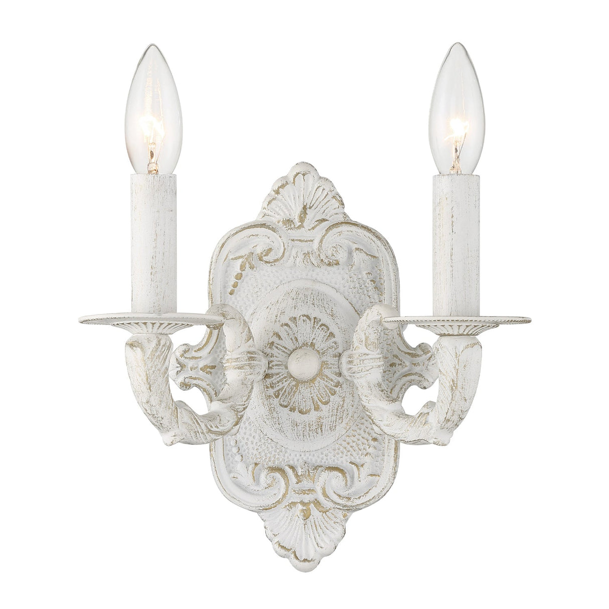 Paris Market 2 Light Antique White Sconce 5122-AW