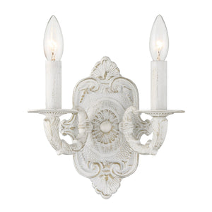 Paris Market 2 Light Antique White Sconce 5122-AW