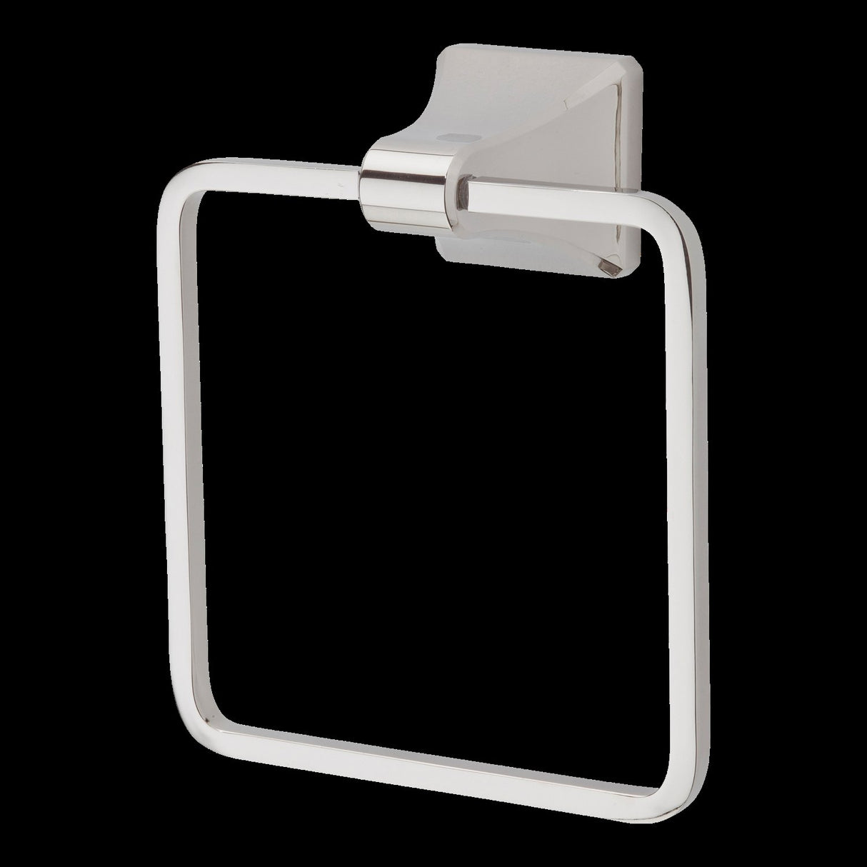 Park Avenue Towel Ring in Polished Nickel