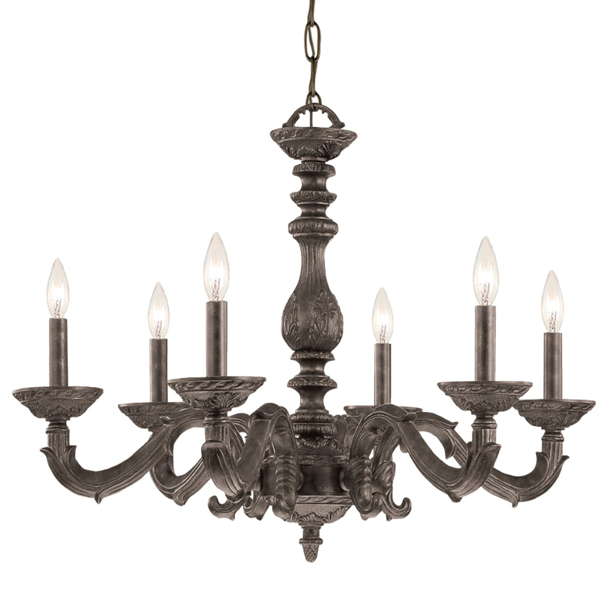 Paris Market 6 Light Venetian Bronze Chandelier 5126-VB