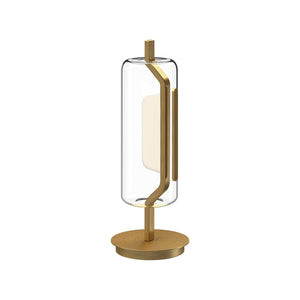 Kuzco TL28518-BK HILO 18" TABLE LAMP TEXTURED BLACK 120V TOUCH DIMMER LED 3000K 90CRI 9W