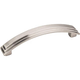 Elements 351-96SN 96 mm Center-to-Center Satin Nickel Arched Calloway Cabinet Pull