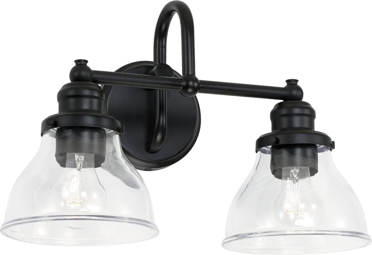 Capital Lighting 8302MB-461 Baxter 2 Light Vanity Matte Black