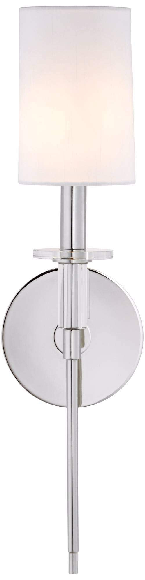 Hudson Valley Lighting 8511-PN Amherst - 1 Light Wall Sconce, Finish Color: Polished Nickel