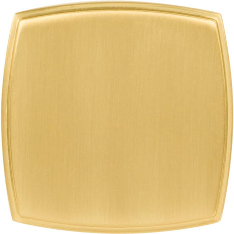 Jeffrey Alexander 141L-BG 1-3/4" Overall Length Brushed Gold Square Renzo Cabinet Knob