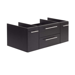 Fresca FCB6142ES-UNS Fresca Lucera 42" Espresso Wall Hung Undermount Sink Modern Bathroom Cabinet