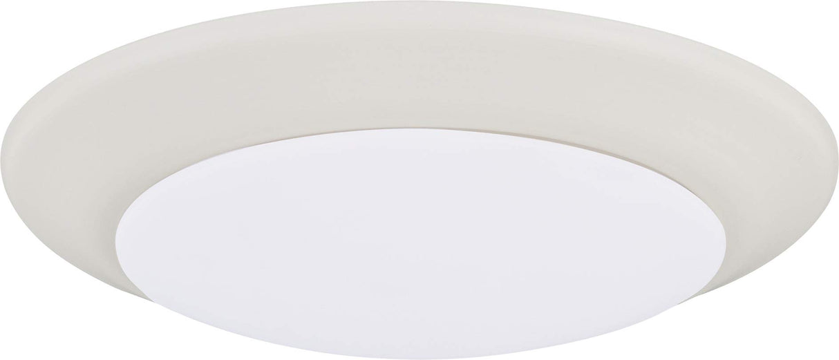 Capital Lighting 223612WT-LD30 Simon 1 Light LED Flush White