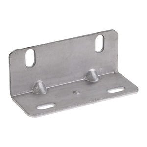 Hardware Resources 9011 1" x 1" x 1/2" Zinc Universal Angle Bracket