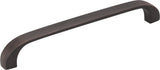 Elements 984-128DACM 128 mm Center-to-Center Gun Metal Square Slade Cabinet Pull