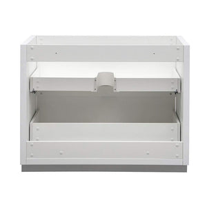 Fresca FCB8442WH Fresca Valencia 40" Glossy White Free Standing Modern Bathroom Cabinet