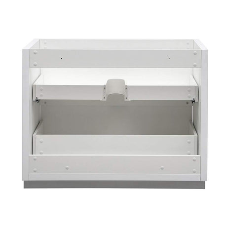 Fresca FCB8442WH Fresca Valencia 40" Glossy White Free Standing Modern Bathroom Cabinet