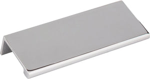Elements A500-4PC 4" Overall Length Polished Chrome Edgefield Cabinet Tab Pull
