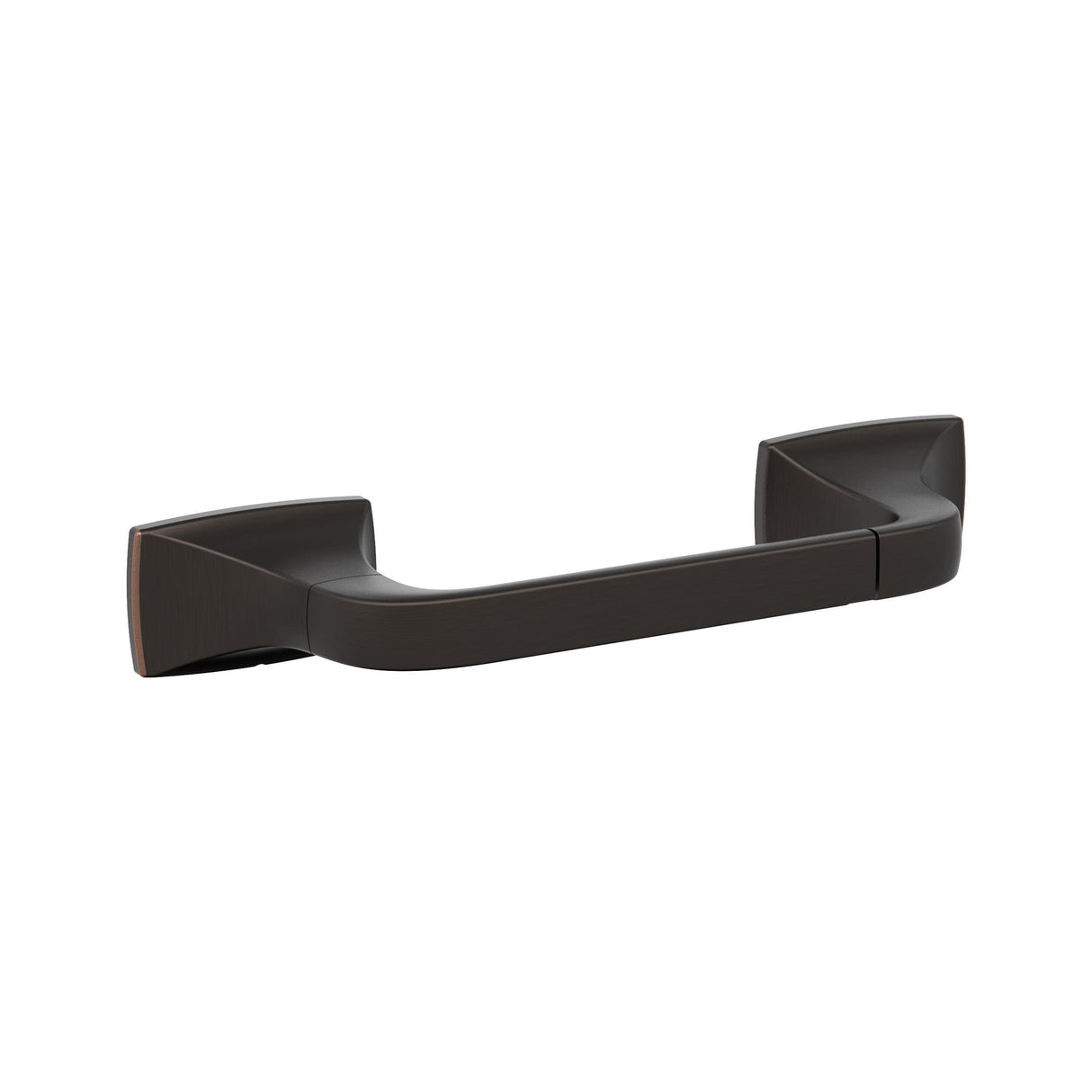 Amerock BH36011ORB Oil Rubbed Bronze Pivoting Double Post Toilet Paper Holder 10-5/8 in. (270 mm) Toilet Tissue Holder Highland Ridge Bath Tissue Holder Bathroom Hardware Bath Accessories