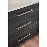 Jeffrey Alexander 171-12SN 12" Center-to-Center Satin Nickel Richard Appliance Handle