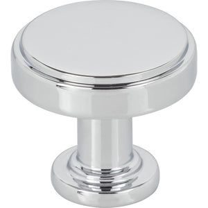 Jeffrey Alexander 171PC 1-1/4" Diameter Polished Chrome Richard Cabinet Knob