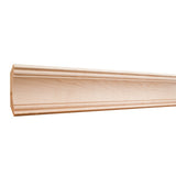 Hardware Resources MC9ALD 3/4" D x 3-1/4" H Alder Ogee Cove Crown Moulding