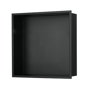 PULSE ShowerSpas NI-1212-MB Niche in Matte Black 12