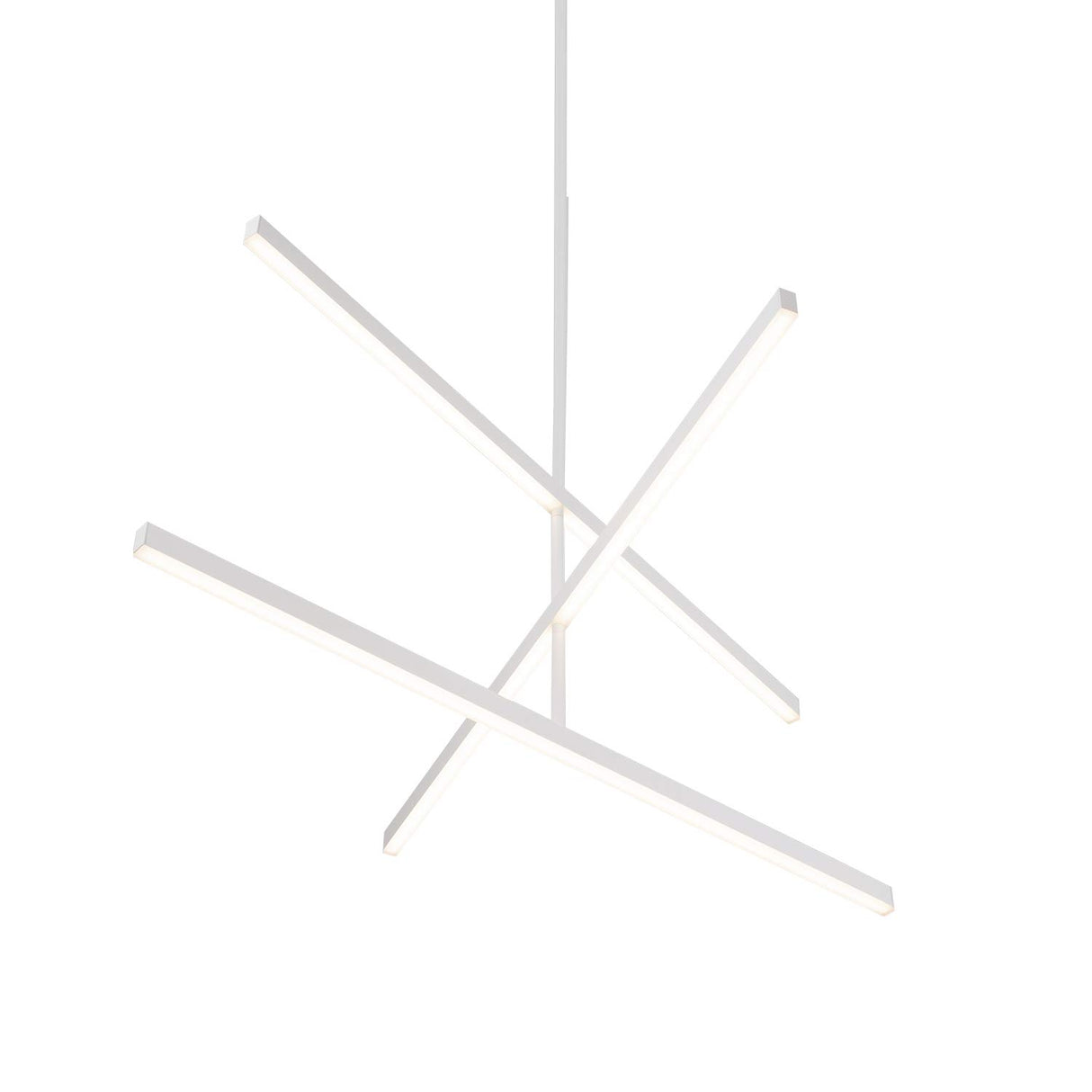 Kuzco CH10345-WH VEGA 45" CH White 120V TRIAC/ELV LED 3000K 90CRI 56W