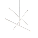 Kuzco CH10345-WH VEGA 45" CH White 120V TRIAC/ELV LED 3000K 90CRI 56W