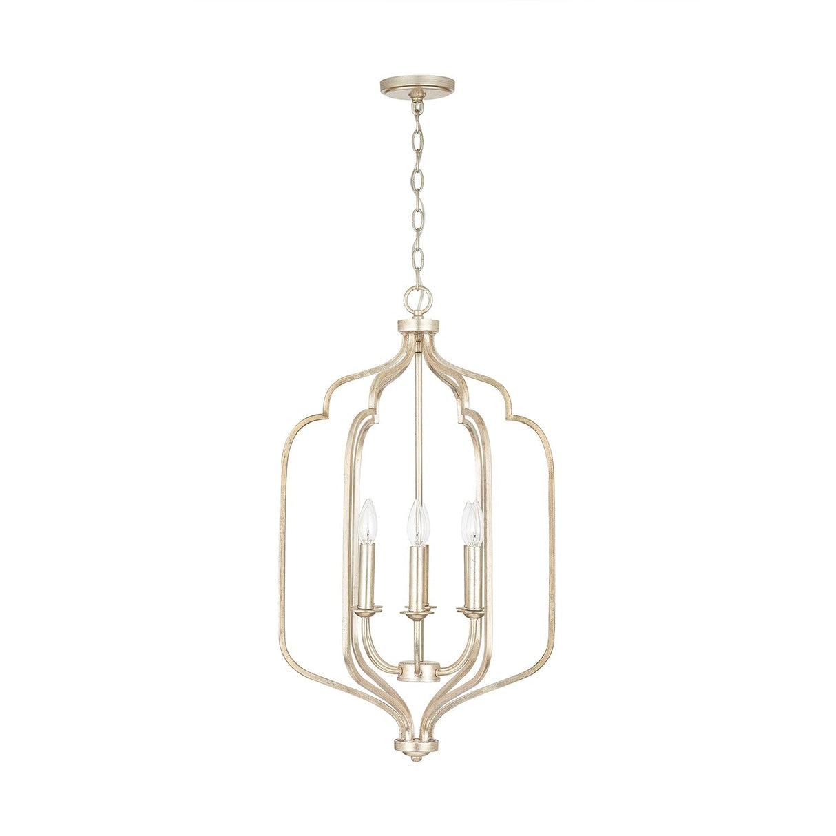 Capital Lighting 538761WG Ophelia 6 Light Foyer Winter Gold
