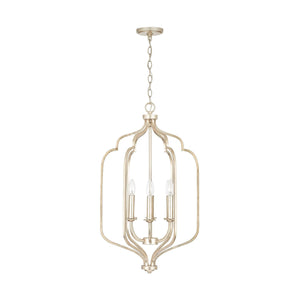 Capital Lighting 538761WG Ophelia 6 Light Foyer Winter Gold