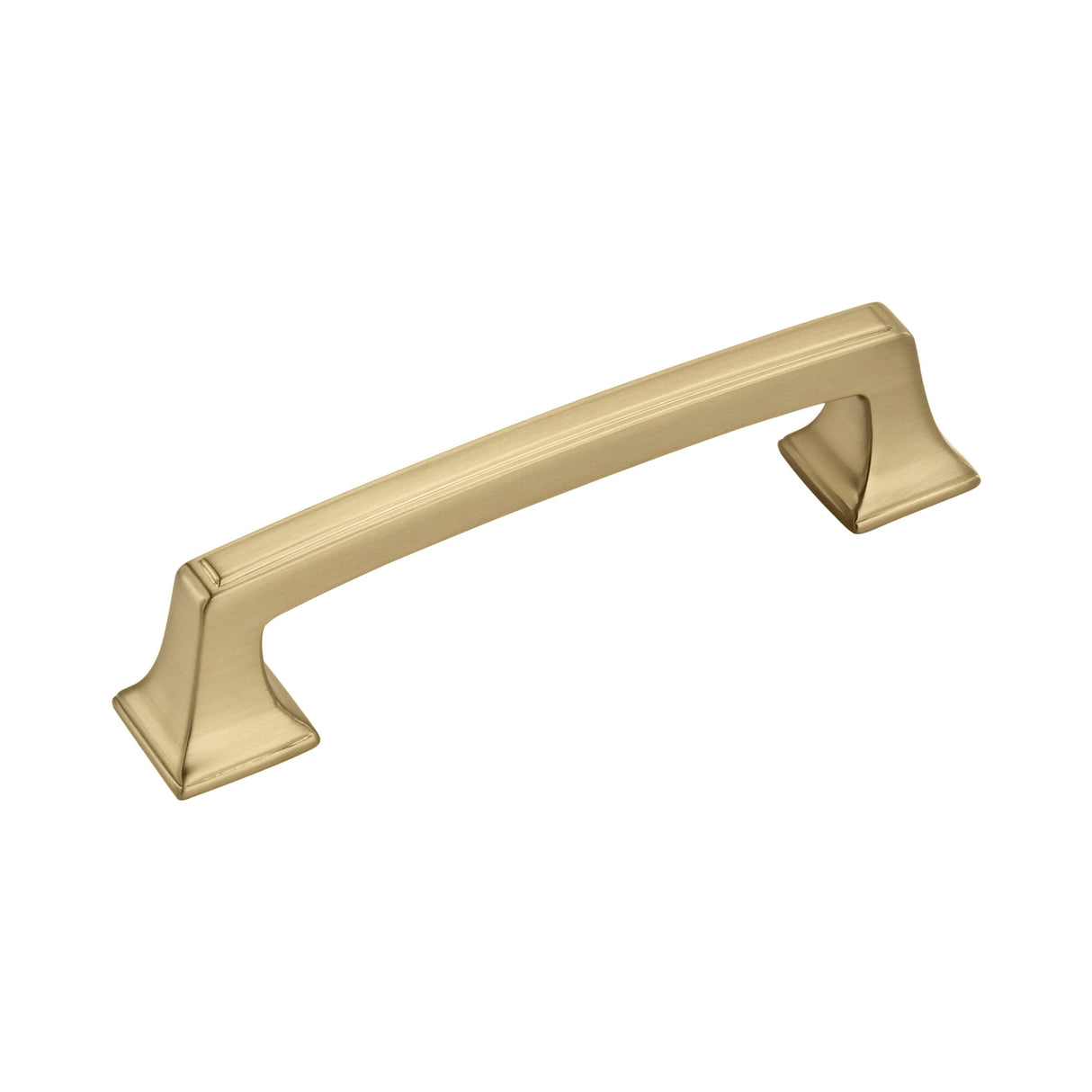 Amerock Cabinet Pull Champagne Bronze 3-3/4 inch (96 mm) Center to Center Mulholland 1 Pack Drawer Pull Drawer Handle Cabinet Hardware