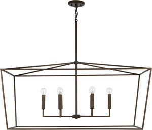 Capital Lighting 837661OR Thea 6 Light Island Oil Rubbed Bronze